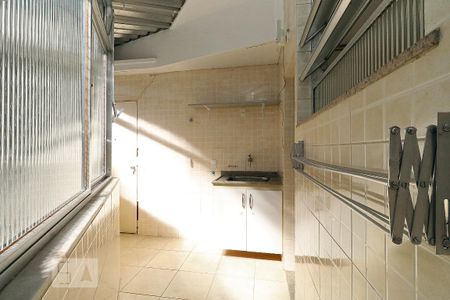 Área de Serviço. de apartamento para alugar com 3 quartos, 120m² em Copacabana, Rio de Janeiro
