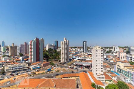 Vista do quarto da suíte de apartamento para alugar com 1 quarto, 45m² em Botafogo, Campinas