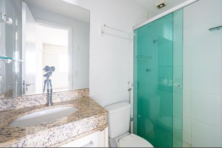 Banheiro da Suíte de apartamento para alugar com 3 quartos, 92m² em Sul (águas Claras), Brasília
