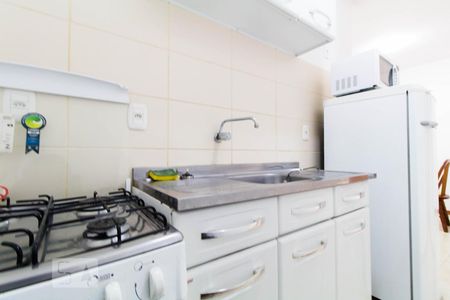 Cozinha de apartamento para alugar com 1 quarto, 45m² em Centro Histórico, Porto Alegre