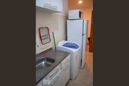 Cozinha de apartamento para alugar com 1 quarto, 45m² em Centro Histórico, Porto Alegre
