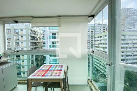 Varanda de apartamento para alugar com 1 quarto, 40m² em Botafogo, Rio de Janeiro
