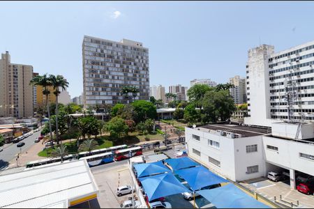 Vista da sacada de apartamento à venda com 1 quarto, 37m² em Centro, Campinas
