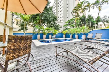 Piscina de apartamento para alugar com 1 quarto, 40m² em Pinheiros, São Paulo