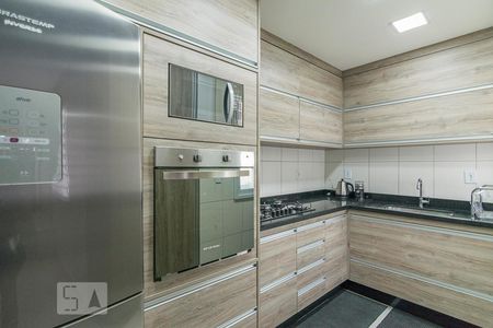 Cozinha de apartamento à venda com 2 quartos, 100m² em Vila Camilópolis, Santo André