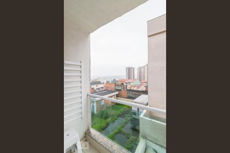 Varanda Quarto 1 de apartamento à venda com 2 quartos, 100m² em Vila Camilópolis, Santo André