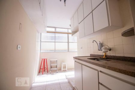 cozinha de apartamento à venda com 3 quartos, 77m² em Conjunto Residencial Parque Bandeirantes, Campinas