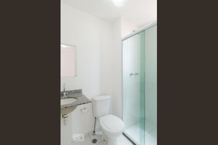 Banheiro da suíte de apartamento para alugar com 2 quartos, 60m² em Planalto, São Bernardo do Campo