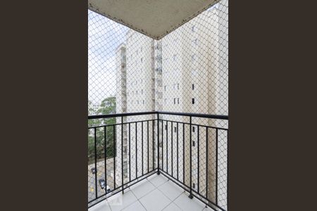 Varanda da sala de apartamento para alugar com 2 quartos, 60m² em Planalto, São Bernardo do Campo