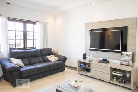 Sala  de casa à venda com 3 quartos, 276m² em Jardim Stetel, Santo André