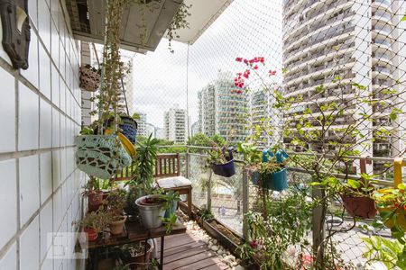 Varanda Sala de apartamento para alugar com 2 quartos, 74m² em Barra da Tijuca, Rio de Janeiro