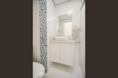 Banheiro de apartamento para alugar com 2 quartos, 51m² em Quinta da Paineira, São Paulo