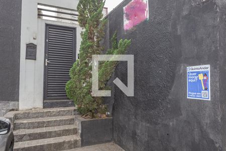 Studio para alugar com 30m², 1 quarto e 1 vagaFachada/Plaquinha