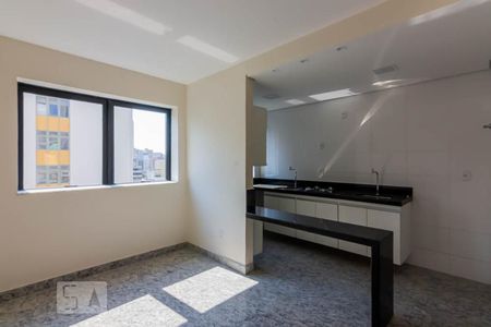 Sala  de apartamento para alugar com 1 quarto, 36m² em Funcionários, Belo Horizonte