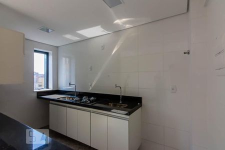Cozinha de apartamento para alugar com 1 quarto, 36m² em Funcionários, Belo Horizonte
