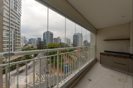 Varanda de apartamento para alugar com 1 quarto, 40m² em Pinheiros, São Paulo