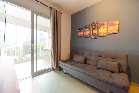 Sala de apartamento para alugar com 1 quarto, 40m² em Pinheiros, São Paulo