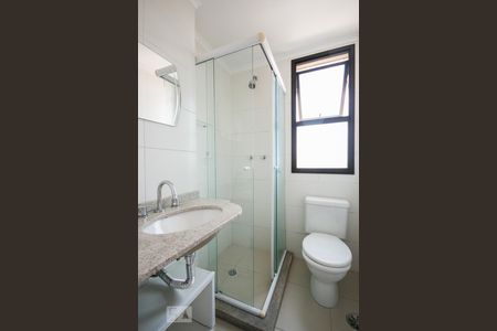 Banheiro da suíte  de apartamento para alugar com 1 quarto, 44m² em Vila Mariana, São Paulo