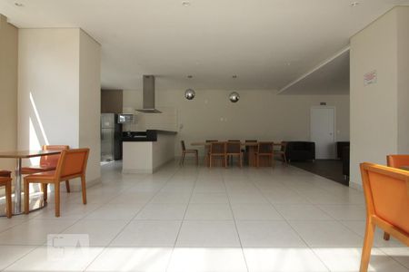 Apartamento à venda com 55m², 2 quartos e 1 vagaSalão gourmet