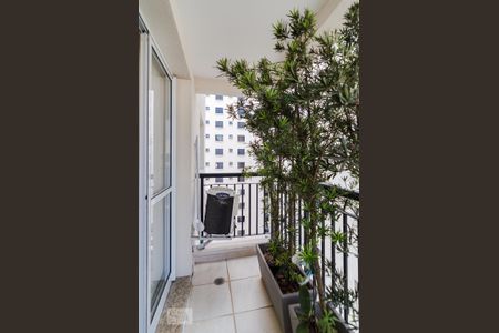 varanda de apartamento para alugar com 1 quarto, 40m² em Santa Cecília, São Paulo