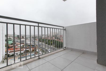 Varanda da Sala de apartamento para alugar com 3 quartos, 72m² em Vila Santa Catarina, São Paulo