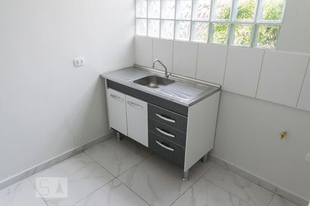 Sala e Cozinha (Armários) de casa para alugar com 1 quarto, 50m² em Bosque da Saúde, São Paulo