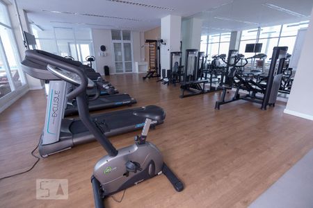 Studio para alugar com 35m², 1 quarto e 1 vaga Studio para alugar com 35m², 1 quarto e 1 vagaAcademia