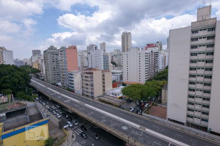 Vista Varanda de kitnet/studio para alugar com 1 quarto, 35m² em Barra Funda, São Paulo