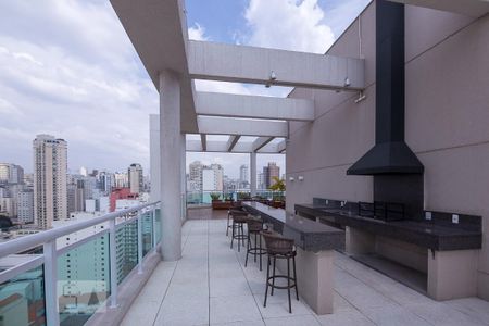 Studio para alugar com 35m², 1 quarto e 1 vaga Studio para alugar com 35m², 1 quarto e 1 vagaChurrasqueira Cobertura