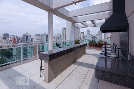Studio para alugar com 35m², 1 quarto e 1 vaga Studio para alugar com 35m², 1 quarto e 1 vagaChurrasqueira Cobertura
