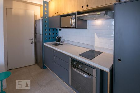Studio para alugar com 35m², 1 quarto e 1 vaga Studio para alugar com 35m², 1 quarto e 1 vagaCozinha