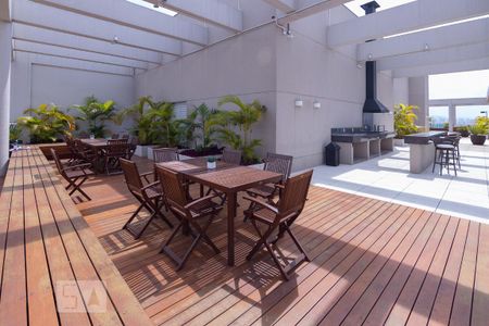 Studio para alugar com 35m², 1 quarto e 1 vaga Studio para alugar com 35m², 1 quarto e 1 vagaChurrasqueira Cobertura