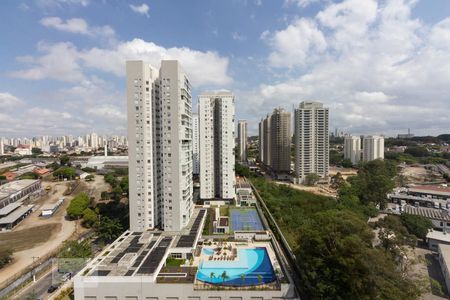 Varanda Vista de apartamento à venda com 3 quartos, 87m² em Vila Anastácio, São Paulo