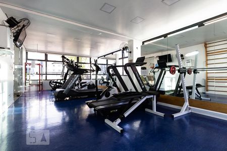 Apartamento para alugar com 47m², 1 quarto e 1 vaga Apartamento para alugar com 47m², 1 quarto e 1 vagaAcademia