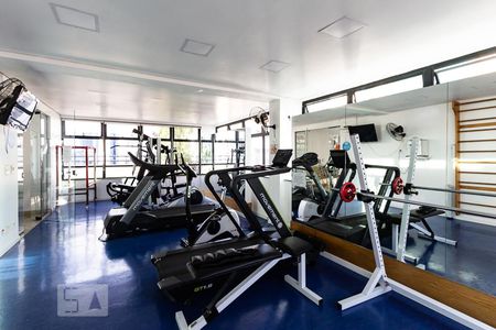 Apartamento para alugar com 47m², 1 quarto e 1 vaga Apartamento para alugar com 47m², 1 quarto e 1 vagaAcademia