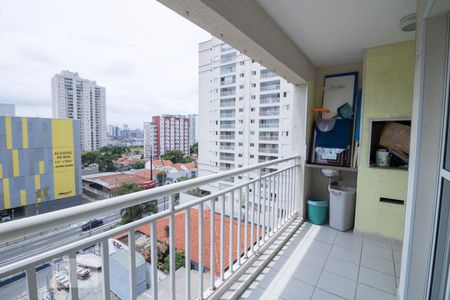 Varanda da Sala de apartamento para alugar com 2 quartos, 85m² em Jardim, Santo André