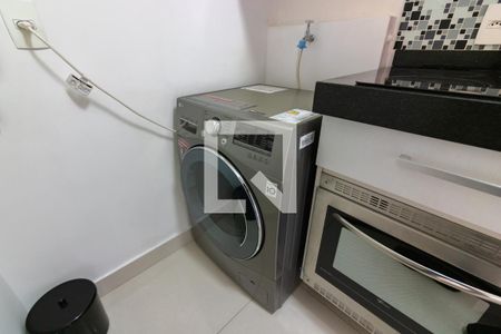 Studio à venda com 35m², 1 quarto e 1 vagaCozinha 