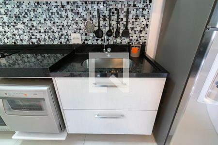 Studio à venda com 35m², 1 quarto e 1 vagaCozinha 