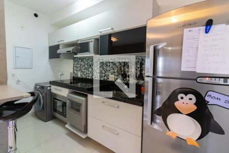 Studio à venda com 35m², 1 quarto e 1 vagaCozinha 