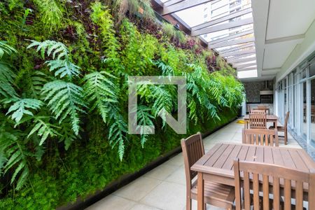 Studio à venda com 35m², 1 quarto e 1 vagaChurrasqueira