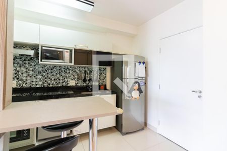 Studio à venda com 35m², 1 quarto e 1 vagaCozinha 
