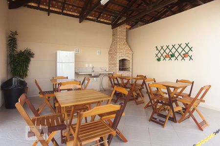 Apartamento à venda com 45m², 2 quartos e 1 vagaDependências do condominio - churrasqueira 