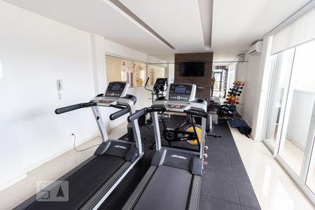 Apartamento para alugar com 27m², 1 quarto e 1 vaga Apartamento para alugar com 27m², 1 quarto e 1 vagaAcademia
