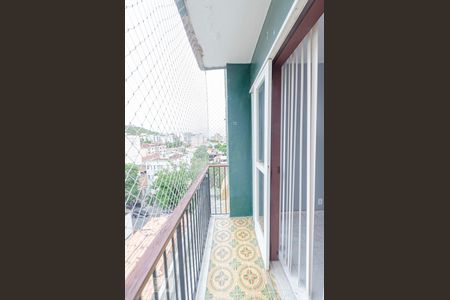 varanda da Sala de apartamento para alugar com 2 quartos, 80m² em Vila Isabel, Rio de Janeiro