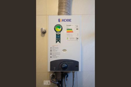 Apartamento à venda com 68m², 2 quartos e sem vagaAquecedor a gás no banheiro