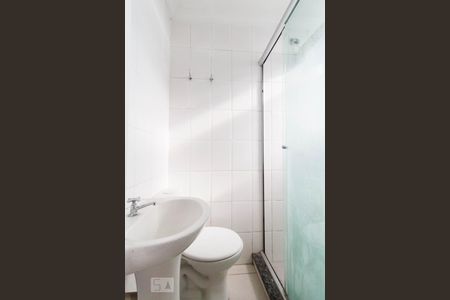 Banheiro de kitnet/studio à venda com 1 quarto, 21m² em Centro Histórico, Porto Alegre