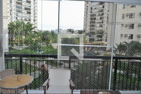 Varanda da Sala de apartamento à venda com 3 quartos, 144m² em Jacarepaguá, Rio de Janeiro