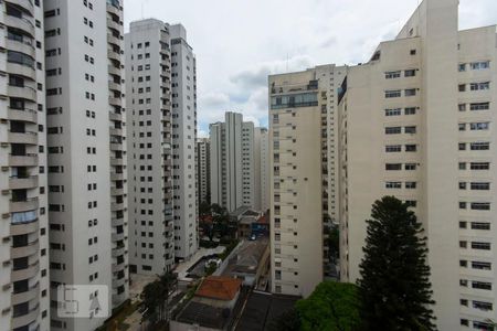 Vista de apartamento à venda com 1 quarto, 45m² em Indianópolis, São Paulo