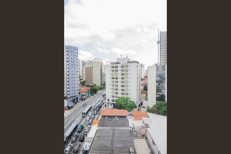 Vista sala  de apartamento à venda com 1 quarto, 60m² em Vila Olímpia, São Paulo