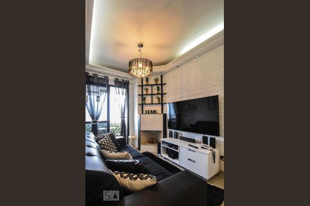 Sala de Estar de apartamento para alugar com 2 quartos, 49m² em Brooklin Paulista, São Paulo